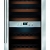 CASO WineMaster 24 Design Weinkühlschrank für bis zu 24 Flaschen (bis zu 310 mm Höhe), zwei Temperaturzonen 5-22°C, Energieklasse A - 