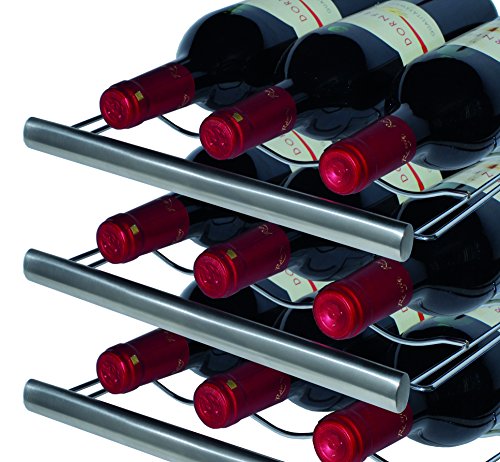 Caso WineDuett Touch 21 Weinkühlschrank Test Flaschen